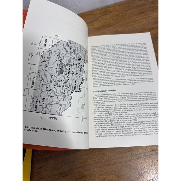 Birds of Southwestern Oklahoma Jack D. Tyler Oklahoma Stovall Museum 1979 Bio - Picture 6 of 8